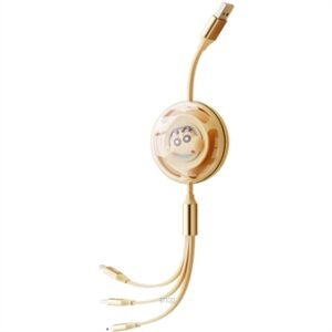 306993_1 ROCK Crayon ShinChan A TO L+M+C 3.5A Retractable 3-In-1 Charge & Sync Cable (1.1M)